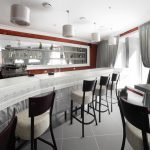 luxury restaurant in european style